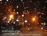 Christmas Night Snow - Taos, New Mexico